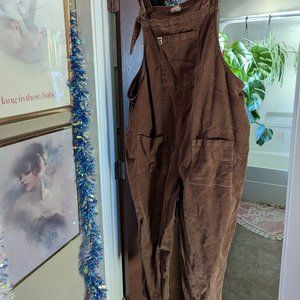 Size 22 Lucy & Yak Brown Corduroy dungarees